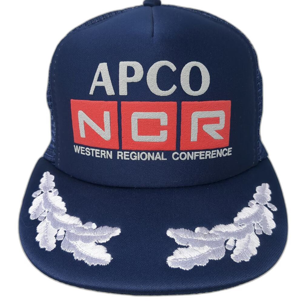 Sportcap Trucker Hat Blue One Size APCO NCR Western Regional Conference Snapback